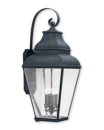Livex Lighting Exeter 4-Light Bronze Outdoor Wall Lantern Home 1 Livex Lighting Exeter 4-Light Bronze Outdoor Wall Lantern Home