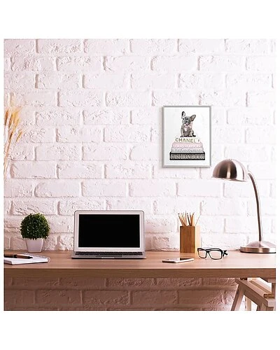 Dashing French Bulldog And Iconic Fashion Book Wall Art Home 4 Dashing French Bulldog And Iconic Fashion Book Wall Art Home - Image 4