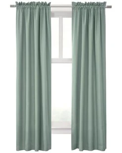 Prescott Insulated Room Darkening Solid Curtain Panel Pair Home