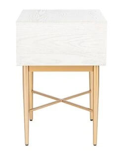 Safavieh Pierre One Drawer Nightstand Home 6 Safavieh Pierre One Drawer Nightstand Home -Home Furnishing Store 3050123960 RLLD 3