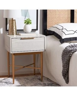 Safavieh Pierre One Drawer Nightstand Home 7 Safavieh Pierre One Drawer Nightstand Home -Home Furnishing Store 3050123960 RLLD 4