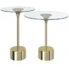 Contemporary Set Of 2 Accent Tables