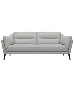 Franz 87In Modern Dove Leather Sofa Home -Home Furnishing Store 3050127744 RLLD 3