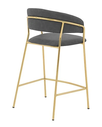 Nara 26in Metal Counter Height Bar Stool Home 3 Nara 26in Metal Counter Height Bar Stool Home - Image 3