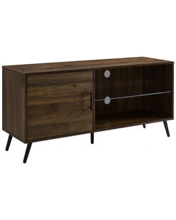 52in Mid-Century Modern TV Stand Home