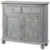 Coast To Coast Imports 2-Drawer 2-Door Cabinet Home