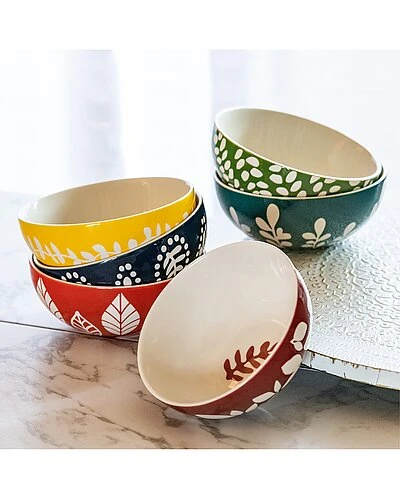 Nature Walk 6pc Multi-Purpose Bowl Set Home 1 Nature Walk 6pc Multi-Purpose Bowl Set Home