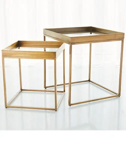 Set Of 2 Perfect Nesting Tables Home