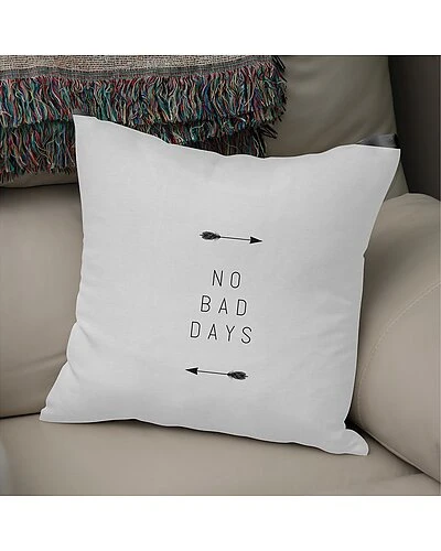 No Bad Days Arrow Pillow Home 2 No Bad Days Arrow Pillow Home - Image 2