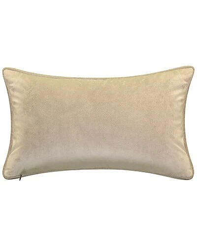 Velvet Patchwork Embroidered Lumbar Decorative Pillow 2 Velvet Patchwork Embroidered Lumbar Decorative Pillow - Image 2