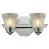 Deco 2-Light Bathbar