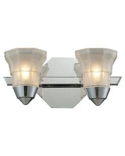 Deco 2-Light Bathbar