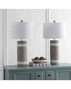 Safavieh Brixton Set Of 2 Table Lamps Home