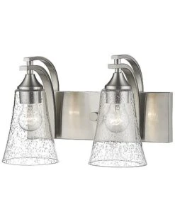 Millennium Lighting Natalie Nickel 2-Light Vanity Home