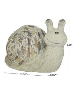 Grey Polystone Farmhouse Garden Sculpture Home -Home Furnishing Store 3050228619 RLLD 3