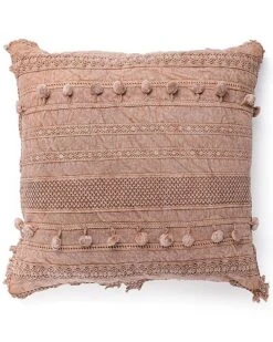 Pom Pom Polyfilled Pillow Home