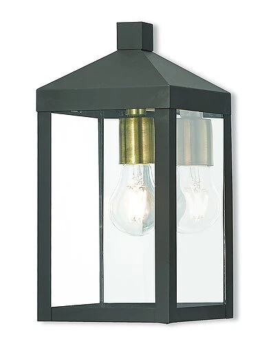 Livex Lighting 1-Light Bronze Outdoor Wall Lantern Home 1 Livex Lighting 1-Light Bronze Outdoor Wall Lantern Home