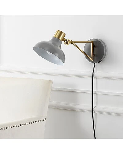 Lynn 15in USB Charging Port LED Sconce Home 2 Lynn 15in USB Charging Port LED Sconce Home - Image 2