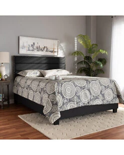 Baxton Studio Ansa King Size Bed Home -Home Furnishing Store 3050259589 RLLD 3