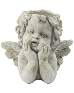 Cherub Angel Outdoor Planter