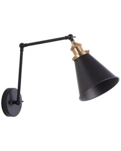 Rover 7in Adjustable Arm Metal LED Wall Sconce Home