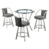 Naomi And Livingston 4pc Counter Height Dining Set Home