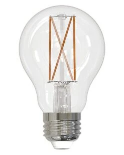 Pack Of(2)8.5 Watt Dimmable Clear Filament A19 Medium (E26) LED Bulb Home