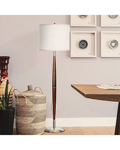 Lucas Contemporary Brown LED Floor Lamp Home 2 Lucas Contemporary Brown LED Floor Lamp Home - Image 2