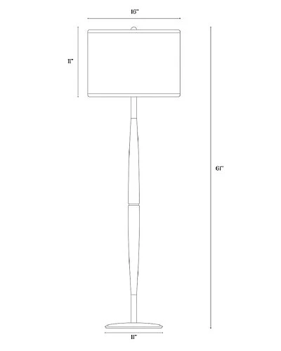 Lucas Contemporary Brown LED Floor Lamp Home 3 Lucas Contemporary Brown LED Floor Lamp Home - Image 3