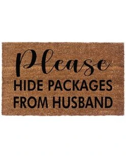 Please Hide Packages From Husband Rug Home