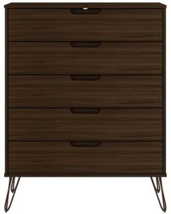 Rockefeller Tall 5-Drawer Dresser And Standard 3-Drawer Dresser Home -Home Furnishing Store 3050350863 RLLD 4