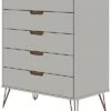 Rockefeller 5-Drawer Tall Dresser Home