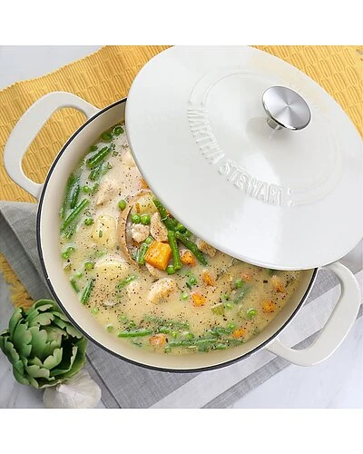 Enameled Cast Iron 7qt Dutch Oven With Lid Home 5 Enameled Cast Iron 7qt Dutch Oven With Lid Home - Image 5