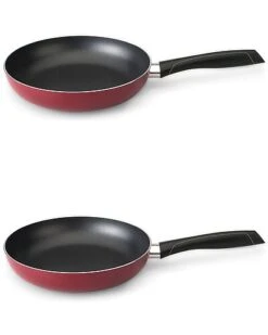 BergHOFF Gemini Set Of Two 9.5In Non-Stick Cast Alum Stir Fry Home