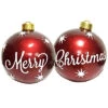 National Tree Company Set Of 2 Merry & Christmas 26in Ornaments Home