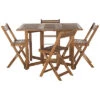Safavieh Arvin Outdoor Table And 4 Chairs Home