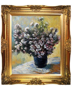 "Vase Of Flowers" Hand-Painted Oil Reproduction Home
