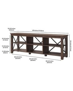 Sawyer Rectangular Tv Stand For Tv'S Up To 80in Home 5 Sawyer Rectangular Tv Stand For Tv'S Up To 80in Home -Home Furnishing Store 3050373931 RLLD 3
