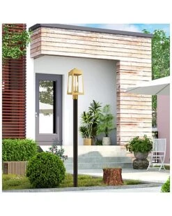 Livex Lighting 3-Light Satin Brass Outdoor Post Top Lantern Home -Home Furnishing Store 3050383656 RLLD 4