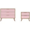 Rockefeller Dresser & Nightstand Set Home