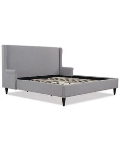Clarice Wingback Accent King Bed