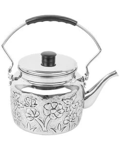 2qt Butterfly Embossed Tea Kettle Home