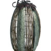 Metal 20in Silver Fall/Harvest Natural Decor Home