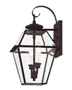 Livex Lighting 2-Light Bronze Outdoor Wall Lantern Home 5 Livex Lighting 2-Light Bronze Outdoor Wall Lantern Home -Home Furnishing Store 3050418480 RLLD 3