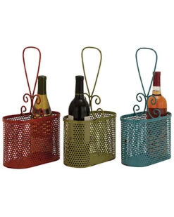 Metal Wine Basket Home