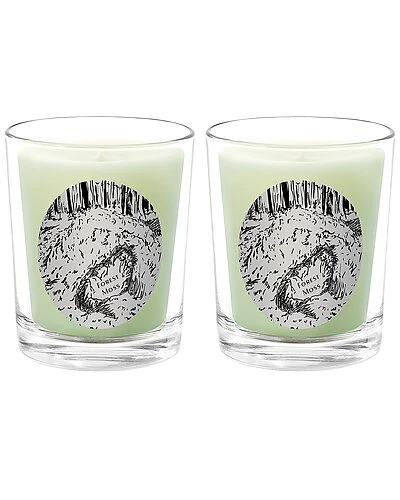 Forest Moss Two Scented Beeswax Candle Set Home 1 Forest Moss Two Scented Beeswax Candle Set Home