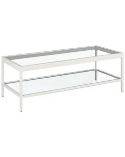 Lexis 45In White Coffee Table Home