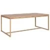 At Main Alice Rectangle Coffee Table With Parquet Top Design Home