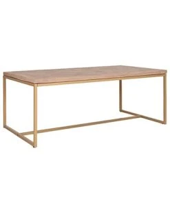 At Main Alice Rectangle Coffee Table With Parquet Top Design Home