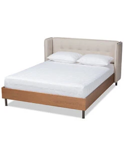 Catarina King Size Wingback Platform Bed Home